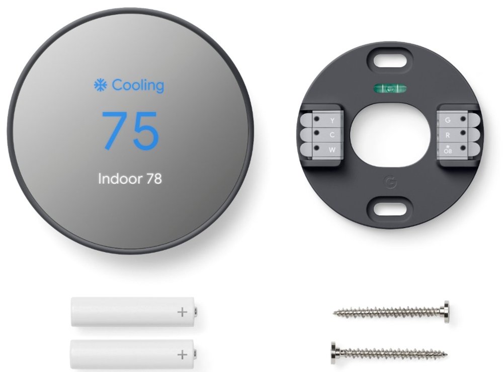 Google Nest Thermostat (Charcoal)