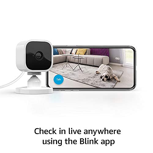 Blink - Mini Indoor 1080p Wireless Security Camera - White