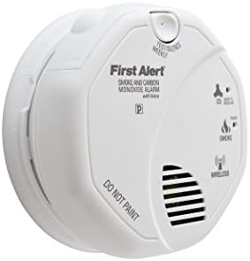 First Alert Battery Powered SCO500B Wireless Interconnected Photoelectric Smoke and Carbon Monoxide Combo Alarm with Voice and Location