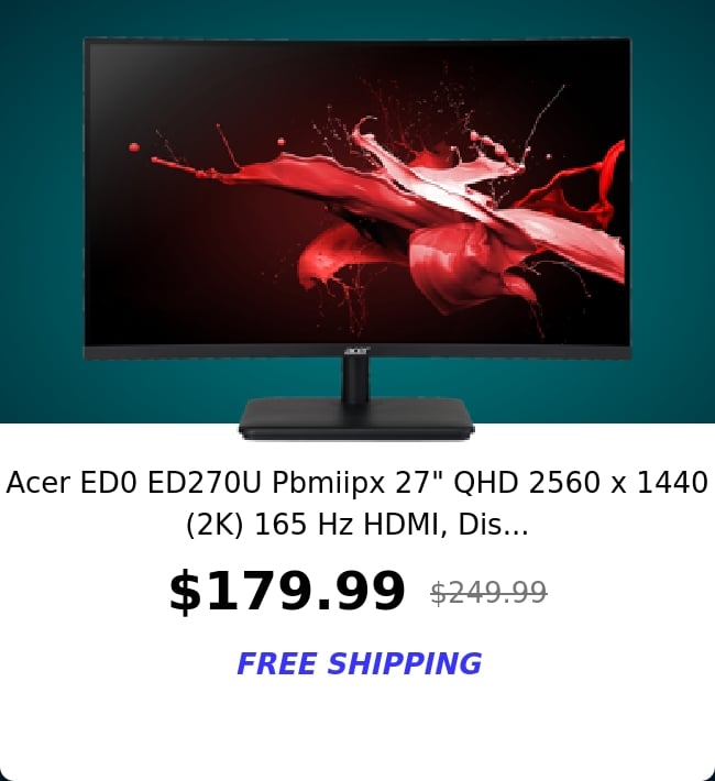 Acer ED0 ED270U Pbmiipx 27