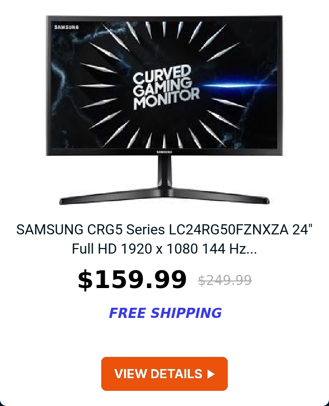 SAMSUNG CRG5 Series LC24RG50FZNXZA 24