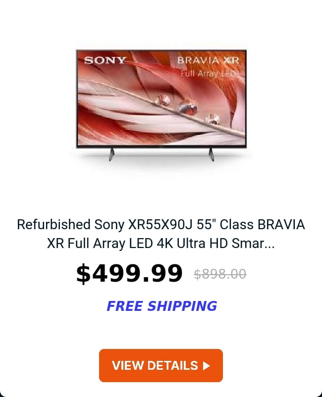 Refurbished Sony XR55X90J 55