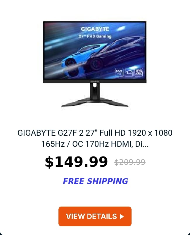 GIGABYTE G27F 2 27