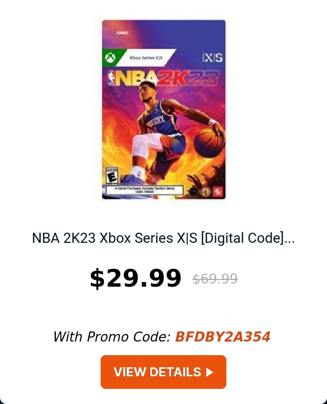 NBA 2K23 Xbox Series X|S [Digital Code]...