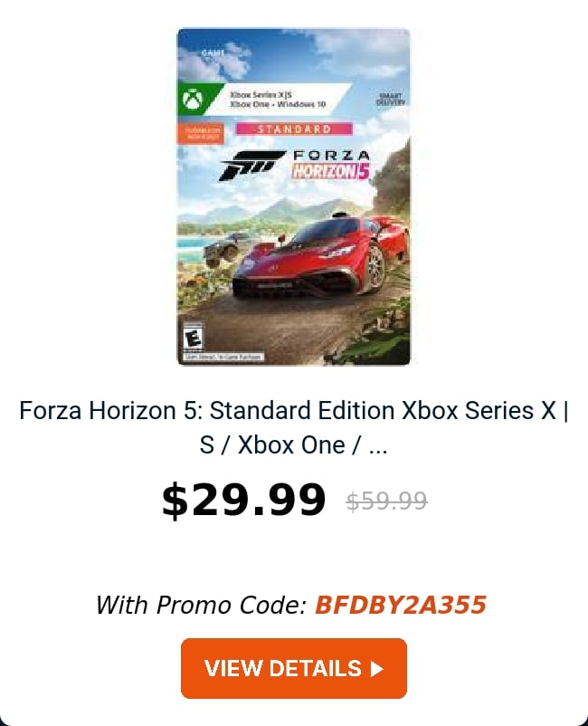 Forza Horizon 5: Standard Edition Xbox Series X | S / Xbox One / ...