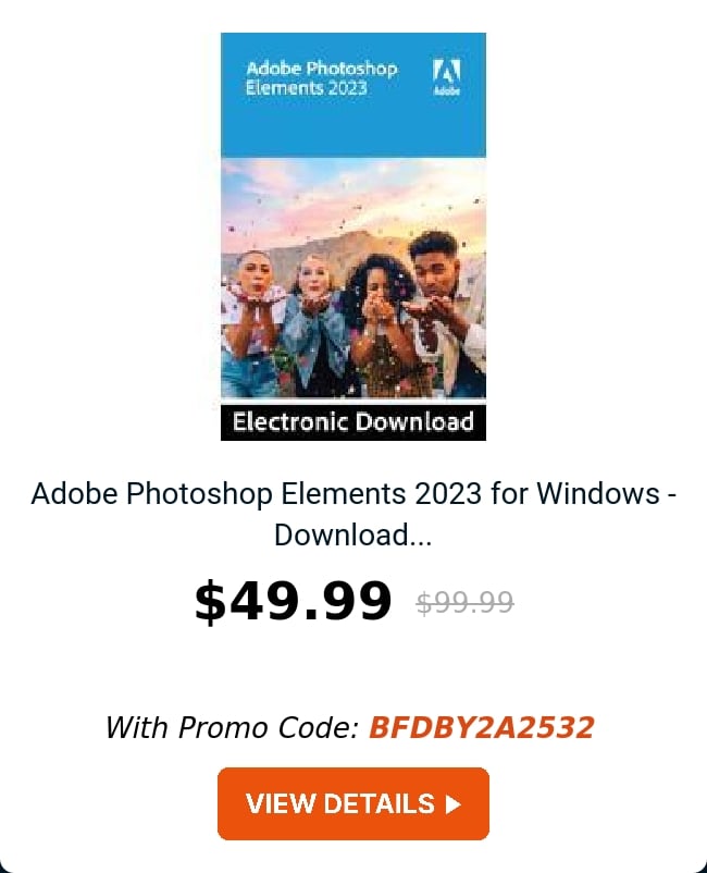 Adobe Photoshop Elements 2023 for Windows - Download...