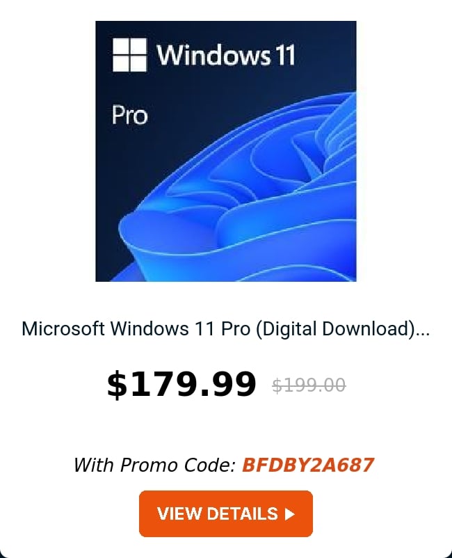 Microsoft Windows 11 Pro (Digital Download)...