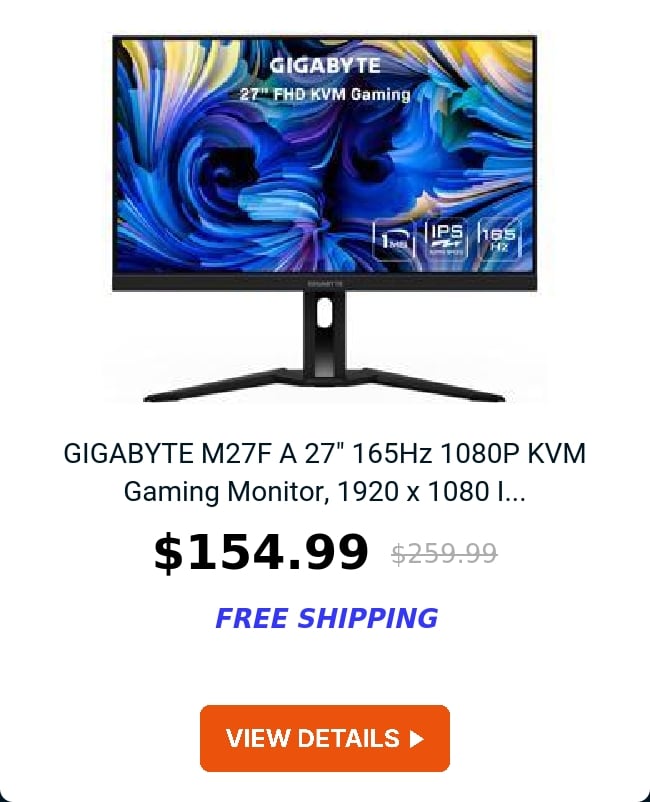 GIGABYTE M27F A 27