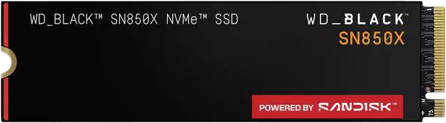 WD_BLACK SN850X NVMe 4TB SSD