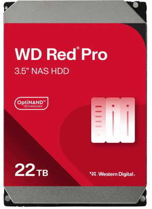 Western Digital 22TB WD NAS Internal Hard Drive