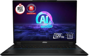 MSI Stealth 18 AI Studio Gaming Laptop