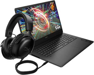HP Omen Gaming Laptop + HyperX Gaming Headset