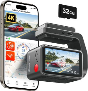 REDTIGER Dash Cam Front