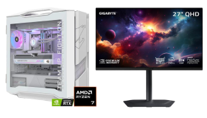 GIGABYTE AORUS Gaming PC + Monitor