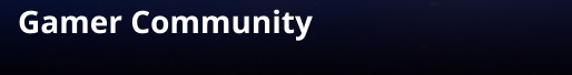 Gamer Community