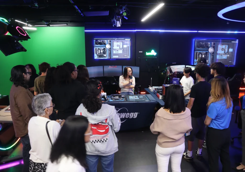 Newegg Gamer Zone hosts