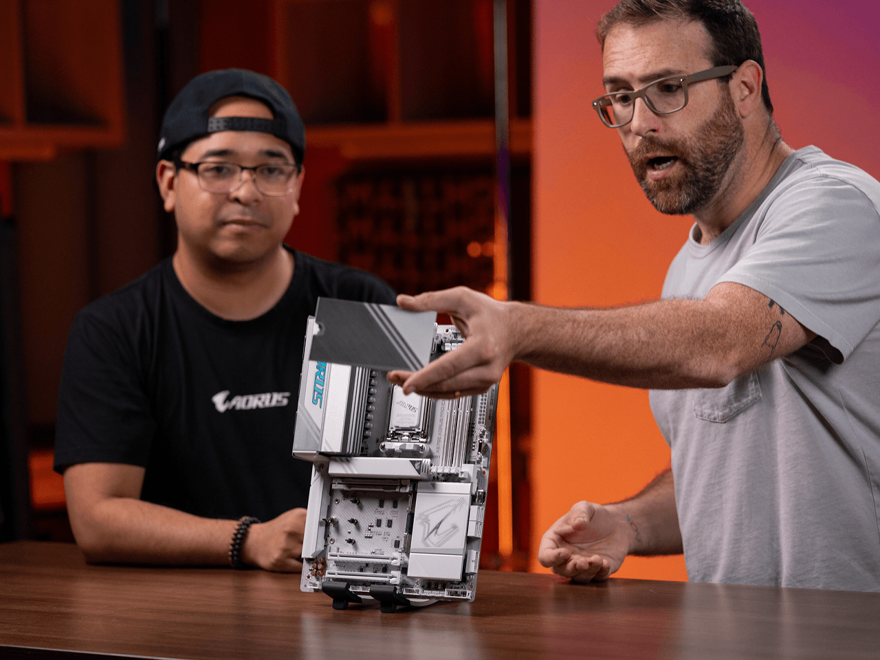 An AMD Ryzen CPU on a motherboard